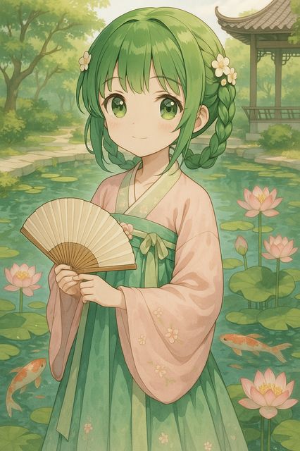 国产动漫-古风少女